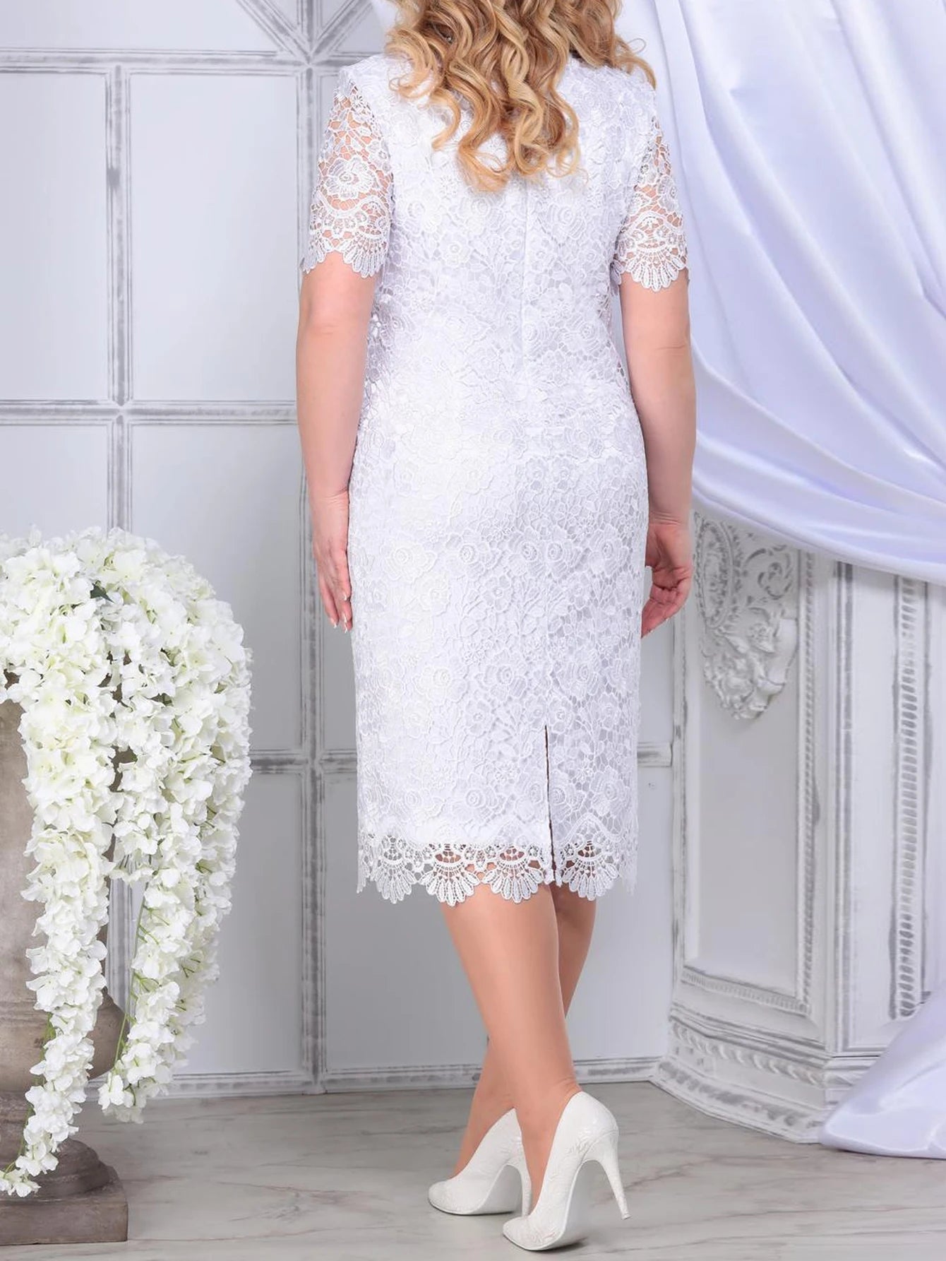 Robe Crayon Élégante Grande Taille - Sublimez sans compromis